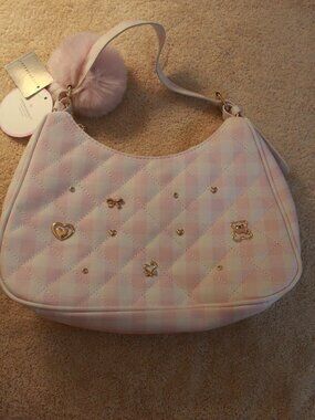 Under One Sky Pastel Quilted Shoulder Bag